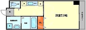 クィーンライフ勝山北  ｜ 大阪府大阪市生野区勝山北2丁目（賃貸マンション1K・7階・25.41㎡） その2