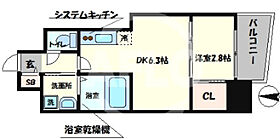 セレニテ夕陽丘EST  ｜ 大阪府大阪市天王寺区上汐5丁目（賃貸マンション1DK・10階・26.64㎡） その2