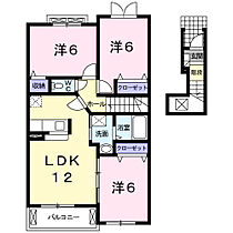 ベッラカ－サ 203 ｜ 大阪府泉南市男里4丁目1番29号（賃貸アパート3LDK・2階・67.83㎡） その2