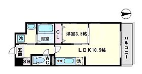 エグゼ今里  ｜ 大阪府大阪市生野区新今里1丁目（賃貸マンション1LDK・7階・31.67㎡） その2