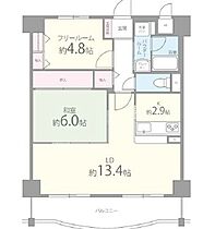 エクセレント・バーツ  ｜ 大阪府東大阪市俊徳町5丁目（賃貸マンション2LDK・5階・60.24㎡） その2