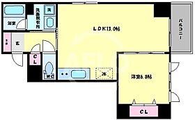 プレ上本町  ｜ 大阪府大阪市天王寺区上本町6丁目（賃貸マンション1LDK・5階・45.00㎡） その2