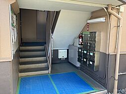 野立ハイツC棟:エントランス