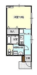 アバンティ城北 1階