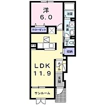 フルット 102 ｜ 富山県高岡市あわら町15番10号（賃貸アパート1LDK・1階・46.35㎡） その2