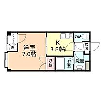 グランデ大山 205 ｜ 富山県富山市東黒牧134-5（賃貸マンション1K・2階・30.42㎡） その2