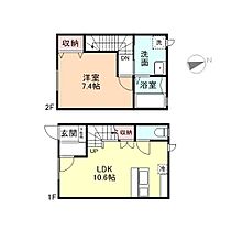 piace 102 ｜ 富山県富山市婦中町下轡田567番2（賃貸テラスハウス1LDK・--・49.96㎡） その2