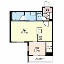 ジュエリス大泉 103 ｜ 富山県富山市大泉中町3-3（賃貸マンション1LDK・1階・35.45㎡） その2