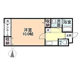 EARLS　COURT　A棟 A207 ｜ 富山県富山市萩原398-1（賃貸アパート1K・2階・33.12㎡） その2