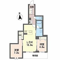 グレイス清水町 102 ｜ 富山県富山市清水町６丁目1番（賃貸マンション2LDK・1階・62.26㎡） その2