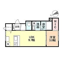 Almo 102 ｜ 富山県富山市窪本町14番48号（賃貸アパート1LDK・1階・32.01㎡） その2