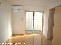 富山県富山市下冨居1丁目の賃貸アパート 1階2LDKのリビング/ダイニング