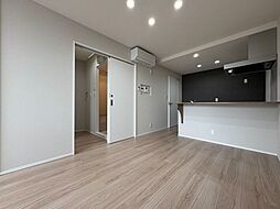 富山地方鉄道本線 越中荏原駅 徒歩7分の賃貸アパート 2階1LDKのリビング/ダイニング