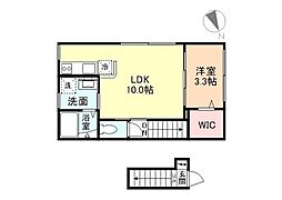 Lien otto 1LDKの間取図画像