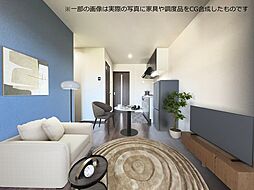 マロンソフィア 2階1LDKのリビング/ダイニング