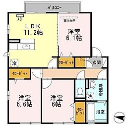 ハルブラッサム A棟 2階