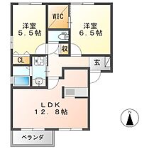 シャルムコート B  ｜ 岐阜県関市倉知（賃貸アパート2LDK・2階・57.81㎡） その2