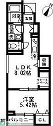 アイメゾン 1LDKの間取図画像