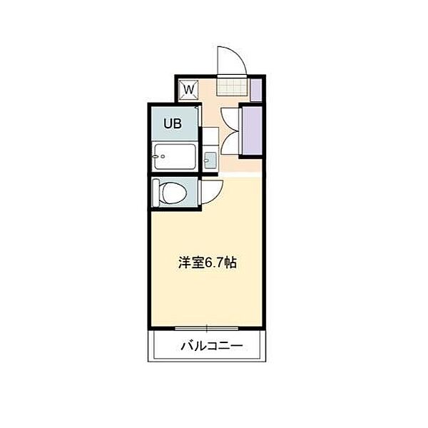 ハムレットコミューンＦ 302｜広島県東広島市西条町郷曽(賃貸アパート1K・3階・21.87㎡)の写真 その2