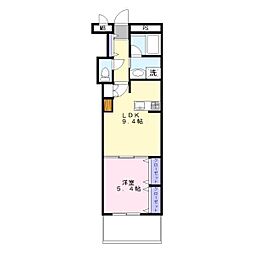 A.I.T 1LDKの間取図画像