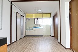 広島電鉄宮島線 草津駅 徒歩11分の賃貸マンション 1階2LDKのリビング/ダイニング