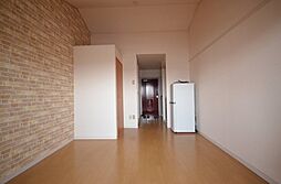 広島電鉄宮島線 修大協創中高前駅 徒歩3分の賃貸マンション 4階ワンルームのリビング/ダイニング