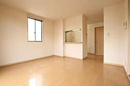 JR可部線 七軒茶屋駅 徒歩13分の賃貸アパート 1階2LDKのリビング/ダイニング