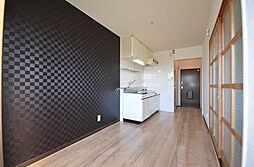 広島電鉄宮島線 古江駅 徒歩5分の賃貸マンション 2階1DKのリビング/ダイニング