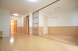 広島電鉄2系統 天満町駅 徒歩7分の賃貸アパート 1階1LDKのリビング/ダイニング