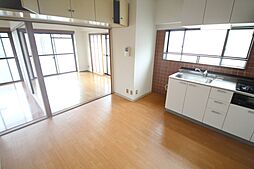 広島電鉄宮島線 草津駅 徒歩20分の賃貸マンション 2階2DKのリビング/ダイニング