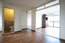 JR山陽本線 向洋駅 徒歩24分の賃貸マンション 4階2DKのリビング/ダイニング