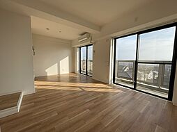 広島電鉄宮島線 商工センター入口駅 徒歩23分の賃貸マンション 2階1LDKのリビング/ダイニング