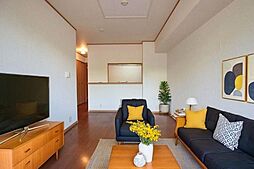 広島高速交通アストラムライン 伴中央駅 徒歩14分の賃貸アパート 1階1LDKのリビング/ダイニング