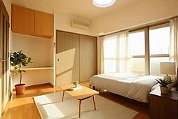 JR山陽本線 天神川駅 徒歩15分の賃貸マンション 5階1Kのリビング/ダイニング