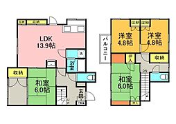 JR可部線 三滝駅 徒歩9分の賃貸一戸建て