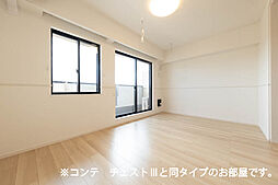 広島高速交通アストラムライン 中筋駅 徒歩3分の賃貸アパート 3階1LDKのリビング/ダイニング