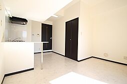 広島電鉄2系統 小網町駅 徒歩3分の賃貸マンション 2階ワンルームのリビング/ダイニング