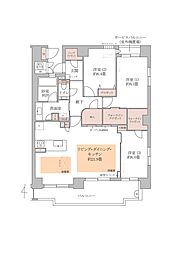 間取図画像 3LDK