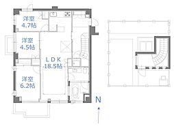 物件画像 松原フラット