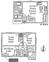 物件画像 杉並区善福寺2丁目　新築戸建　全3棟