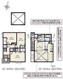 物件画像 練馬区石神井台8丁目 新築戸建 全2棟
