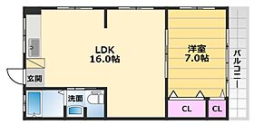 ハイクオリティ向陵 301 ｜ 大阪府堺市堺区向陵東町1丁8-18（賃貸マンション1LDK・3階・40.00㎡） その2