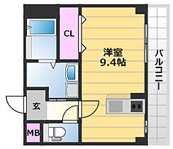 フェリーチェ 302 ｜ 大阪府堺市堺区三宝町2丁131-2（賃貸マンション1R・3階・27.50㎡） その2