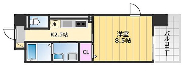 サニーキャンプ今池 201｜大阪府堺市堺区今池町1丁(賃貸マンション1R・2階・29.91㎡)の写真 その2