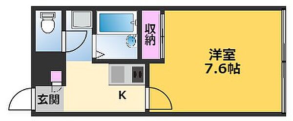 レオパレス北三国丘 1F｜大阪府堺市堺区北三国ヶ丘町4丁(賃貸アパート1K・1階・23.18㎡)の写真 その2