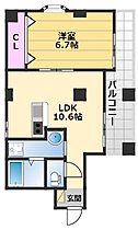 パークT’ホームズザビエル 101 ｜ 大阪府堺市堺区戎之町西1丁1-18（賃貸マンション1LDK・1階・36.41㎡） その2