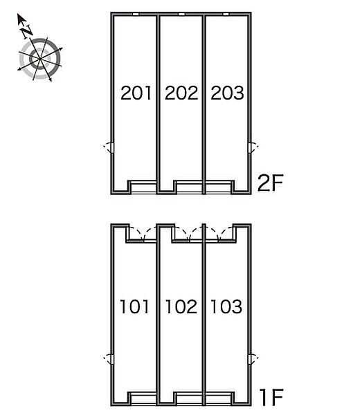 レオネクストエルベ八千代 103｜大阪府堺市堺区八千代通(賃貸アパート1K・1階・27.21㎡)の写真 その3