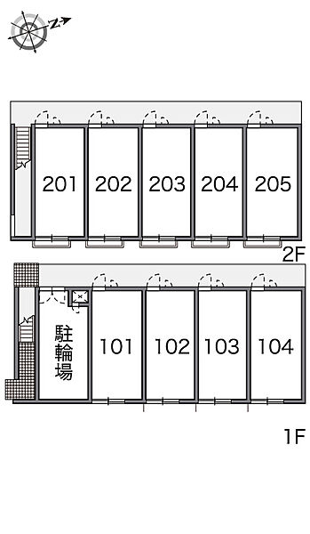 レオパレス安里 ｜大阪府堺市堺区中安井町1丁(賃貸アパート1K・2階・21.27㎡)の写真 その30