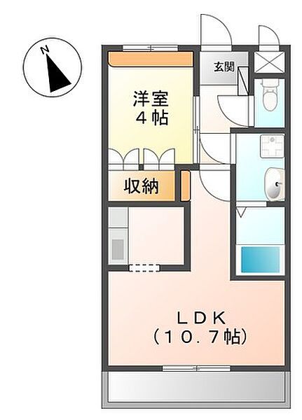 アヴァンティ三国ヶ丘 101｜大阪府堺市堺区向陵中町5丁(賃貸マンション1LDK・1階・36.00㎡)の写真 その2