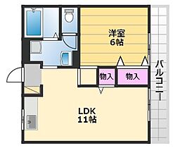 フローラ・リア 203 ｜ 大阪府堺市西区鶴田町13-22（賃貸アパート1LDK・2階・43.09㎡） その2